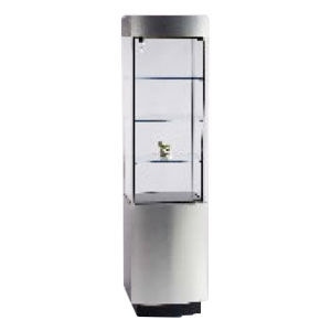 Curved Tower Display Case