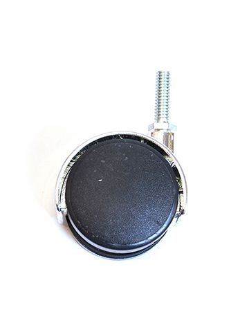 Chrome 3/8" Bolt Caster, Garment Rack Accessories