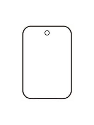 Strung Blank Apparel Tags, 1-1/4" x 1-7/8"