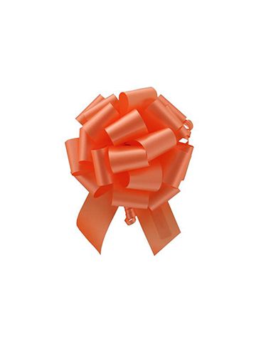 1-7/16" Orange, Flora Satin Perfect Bows