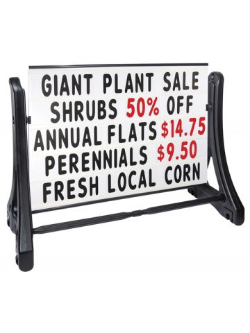 Roadside Swinger-plus, Rolling Roadside Signs, Message Board