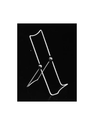 Wire Vinyl Coated Easels, Black, 8" x 3.75"