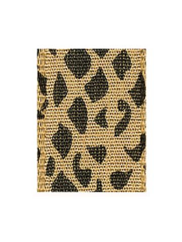1-1/2" Snake, Jungle Print Polyester Ribbon