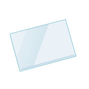 Sign Protector, One Fold ShelfTalker™, Clear