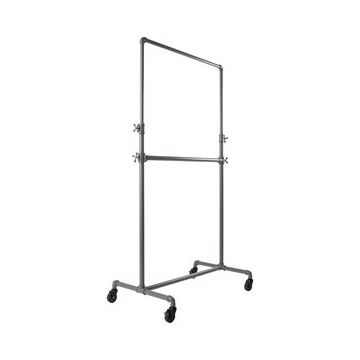 Add-On Hangbar for Clothing Racks, Grey
