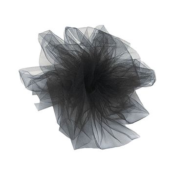 Black, Tulle Rolls