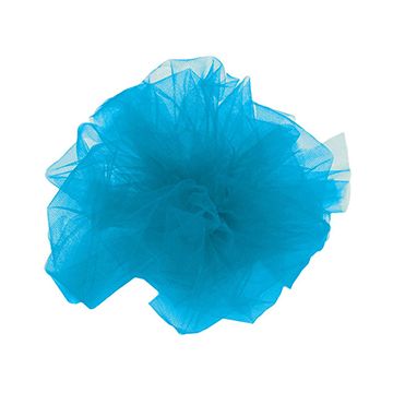 3" Turquiose, Tulle Rolls