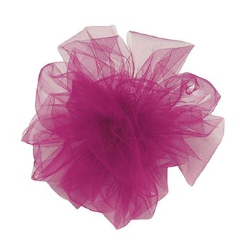 3" Fuchsia, Tulle Rolls