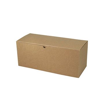 Kraft Folding Gift Boxes, 12" x 6" x 6"