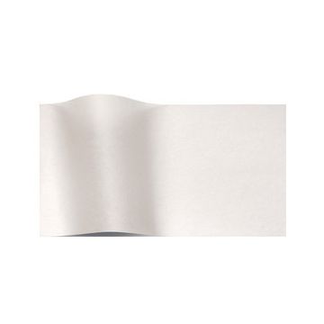White, Recycled Tissue Paper, 15" x 20"