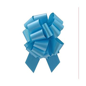 7/8" Turquoise, Flora Satin Perfect Bows