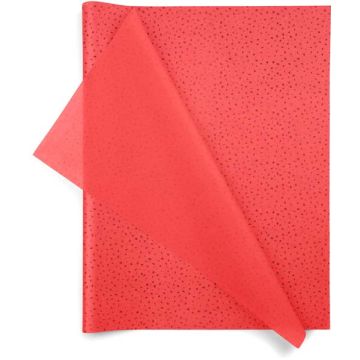 Red on Red Tissue Paper