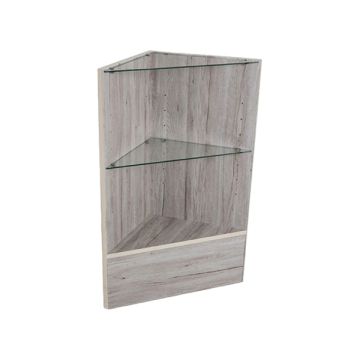 Barn Wood, Ready To Assemble Triangle Corner Case