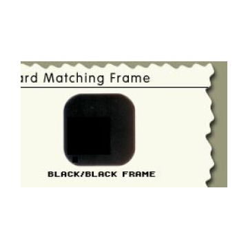 Black, Curved Wall 48" Wide Display Case with Storage 