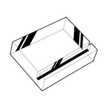 Sign Card & Ticket Holder, 1" x 3/8"x 1-1/4"