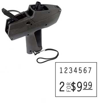 Monarch 1115 Pricing Gun, 2 Line, 7 Characters-Numeric