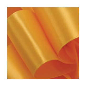 1-1/2" Yellow Gold, Single Faced Satin Ribbon