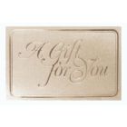 Everyday Gift Enclosure Card, 'A Gift For You'