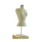 Female Blouse Form Mannequin with Metal Base