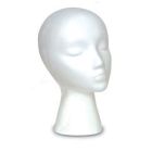 Female White, Styrofoam Head Mannequin
