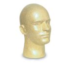 Male Suntan, Styrofoam Head Mannequin
