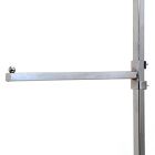 16" Straight Square Arm for Square Upright, Garment Rack Accessories