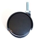 Black 3/8" Bolt Caster, Garment Rack Accessories