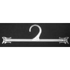 10" Clear, Lingerie Hanger