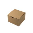 Kraft Folding Gift Boxes, 6" x 6" x 4"