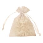 Flat Organza Bags, White, 3" x 4"