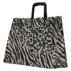 Skins, Pattern Frosted Shoppers with Handles, 16" x 6" x 12" x 6"