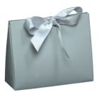 Chrome Purse Totes, 8" x 3.5" x 5.5"