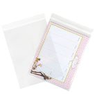 Clear Flat Polypropylene Bags with Lip n Tape Closure, 9" x 12"
