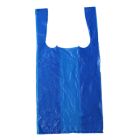 Blue T-Shirt Bags, 9" x 5" x 17"
