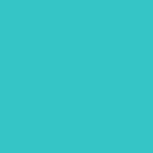 Teal, Medium Patch Handle Plastic Merchandise Bags