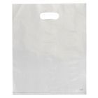 Clear, Frosted Merchandise Bags, 12" x 15"