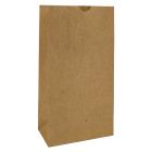 #2 Brown Recycled Paper SOS Bags, 4-1/4" x 2-3/8" x 8-3/16"