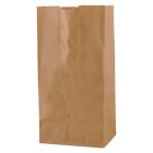 #8 Brown Recycled Paper SOS Bags, 6-1/4" x 3-13/16" x 12-1/2"