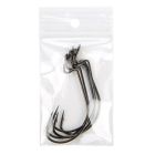 Clear Zipper 2 Mil Reclosable Poly Bags with Hanger Hole, 2" x 3"
