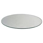 30" Round Tempered Glass, Round Rack Accessories
