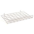 Chrome Flat Shelf with Lip , 15" x 24"