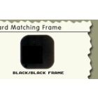 Black, Curved Wall 45" Glass Display Case No Storage 