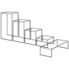 1/4" Acrylic Risers, Set of 5