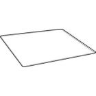 Folding Insert Acrylic T-shirt displays, 13" x 13-3/4"