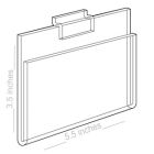 Acrylic Sign Holders, 5" x 3"