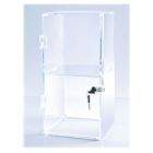 Front Opening Acrylic Countertop Showcases, 10" x 20" x 10"
