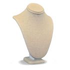 Cream Bust, Necklace Jewelry Displays, 5"