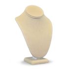 Cream Bust, Necklace Jewelry Displays, 6"