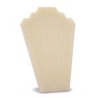 Cream Padded, 2 Necklace Jewelry Displays