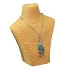 Gold Polystyrene Small Bust, Necklace Jewelry Displays